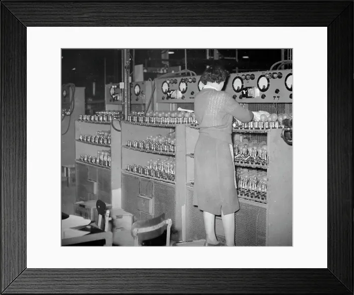 Framed Print : Ernest Turner Electrical Instruments factory, High Wycombe Framed Print : Ernest Turner Electrical Instruments factory, High Wycombe