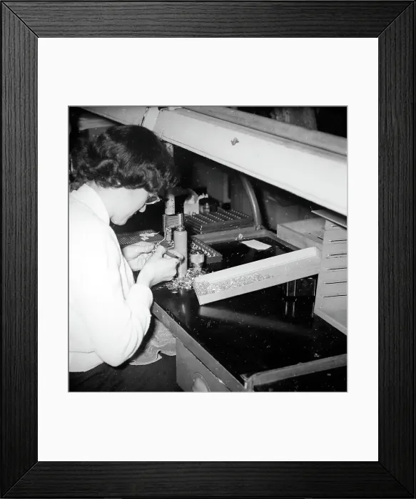 Framed Print : Ernest Turner Electrical Instruments factory, High Wycombe Framed Print : Ernest Turner Electrical Instruments factory, High Wycombe