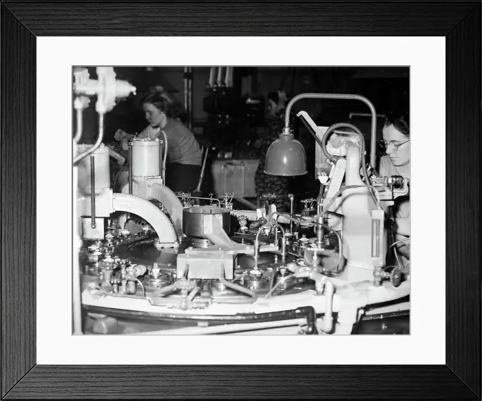 Framed Print : Ernest Turner Electrical Instruments factory, High Wycombe Framed Print : Ernest Turner Electrical Instruments factory, High Wycombe