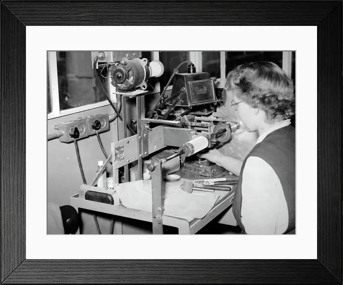 Framed Print : Ernest Turner Electrical Instruments factory, High Wycombe Framed Print : Ernest Turner Electrical Instruments factory, High Wycombe