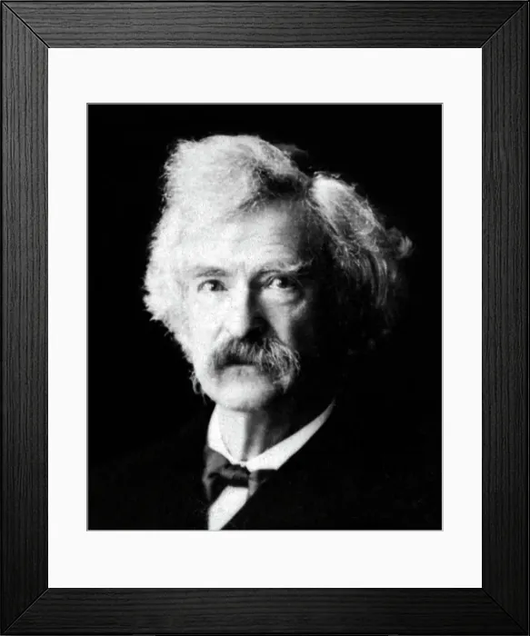 Framed Print : Mark Twain Framed Print : Mark Twain