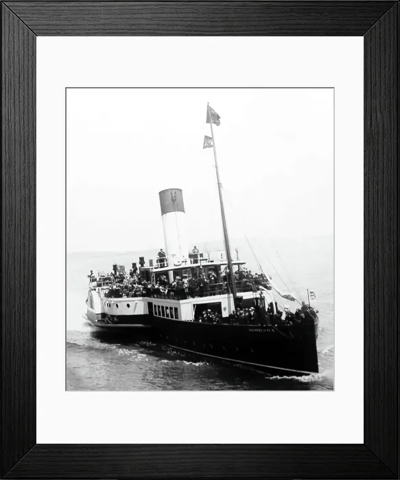 Framed Print : PS Duchess of Fife paddle steamer, early 1900s Framed Print : PS Duchess of Fife paddle steamer, early 1900s