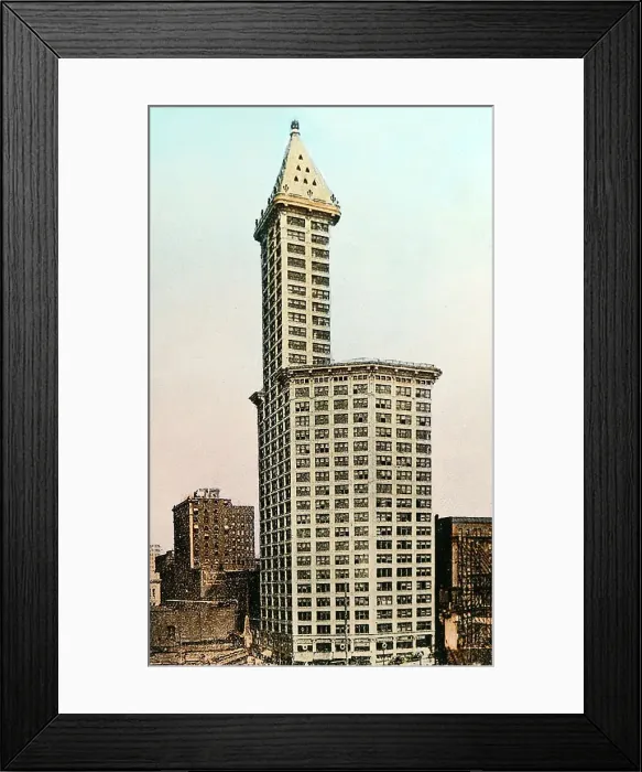 Framed Print : L C Smith Building, Seattle, probably 1920s Framed Print : L C Smith Building, Seattle, probably 1920s
