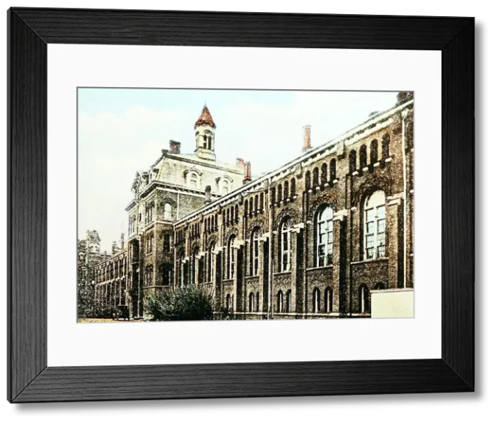 Framed Print : Cincinnati Workhouse, Ohio, probably 1920s Framed Print : Cincinnati Workhouse, Ohio, probably 1920s