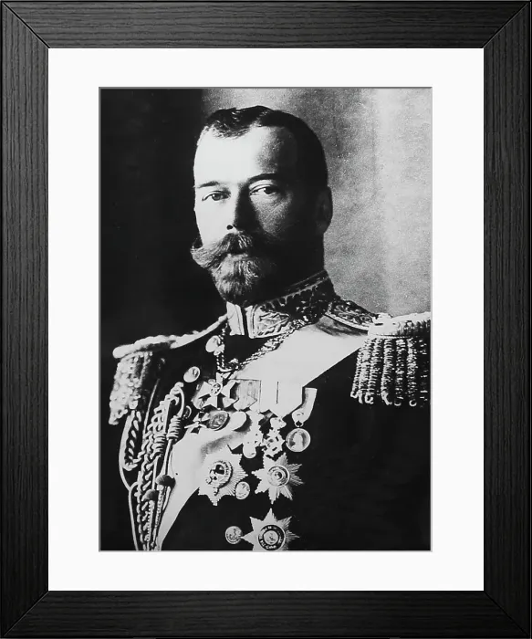 Framed Print : Nicholas II of Russia Framed Print : Nicholas II of Russia