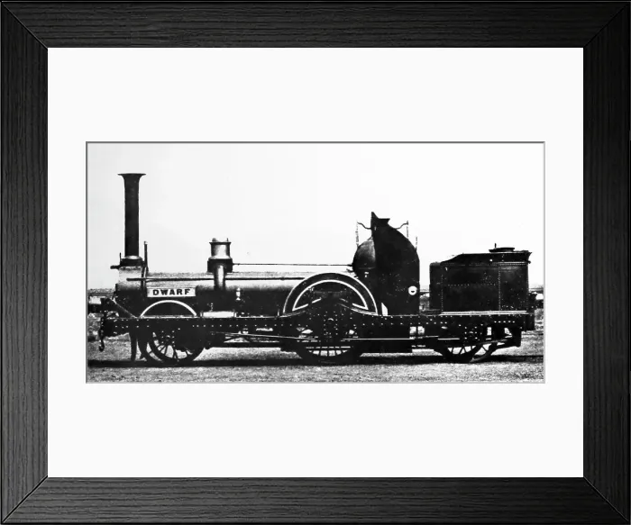 Framed Print : Locomotive Dwarf by George England & Co Hatcham Iron Works Framed Print : Locomotive Dwarf by George England & Co Hatcham Iron Works