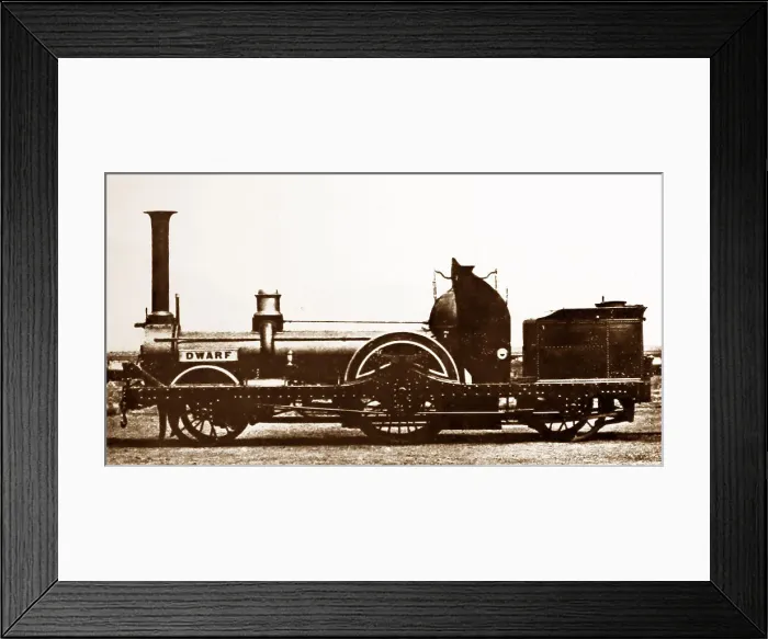 Framed Print : Locomotive Dwarf by George England & Co Hatcham Iron Works Framed Print : Locomotive Dwarf by George England & Co Hatcham Iron Works