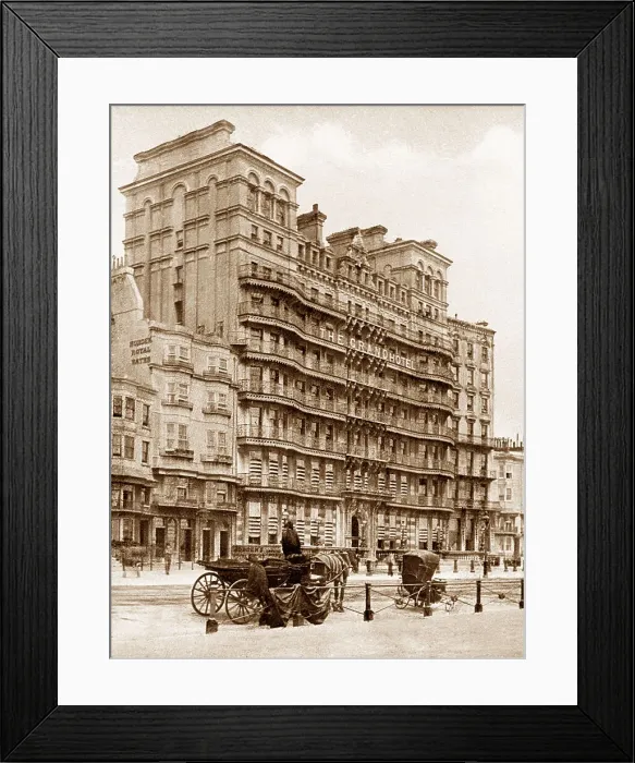 Framed Print : Brighton - Grand Hotel Framed Print : Brighton - Grand Hotel