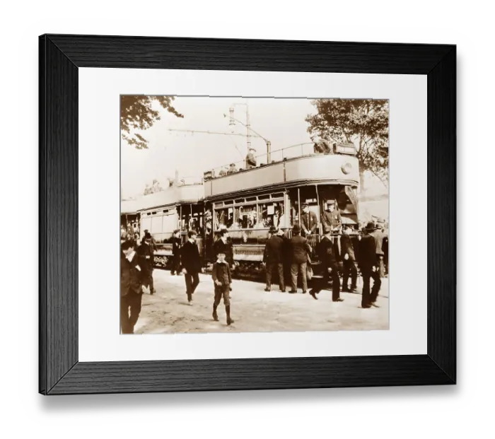 Framed Print : Brighton - Trams Framed Print : Brighton - Trams