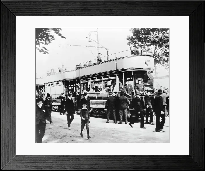 Framed Print : Brighton - Trams Framed Print : Brighton - Trams