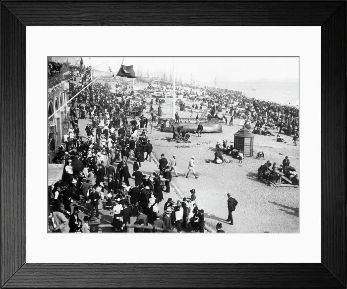 Framed Print : Brighton beach by GB Framed Print : Brighton beach by GB