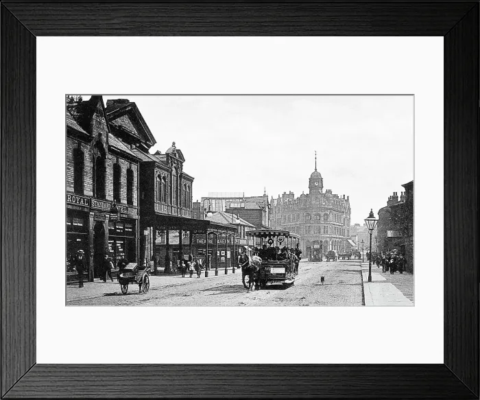Framed Print : Bradford - Manningham Lane Framed Print : Bradford - Manningham Lane
