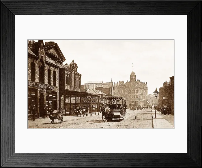 Framed Print : Bradford - Manningham Lane Framed Print : Bradford - Manningham Lane