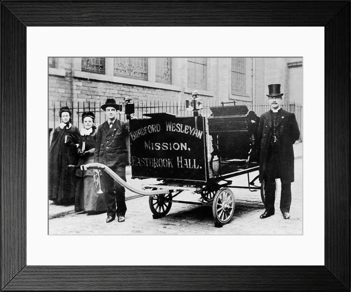 Framed Print : Bradford - Wesleyan Mission Framed Print : Bradford - Wesleyan Mission