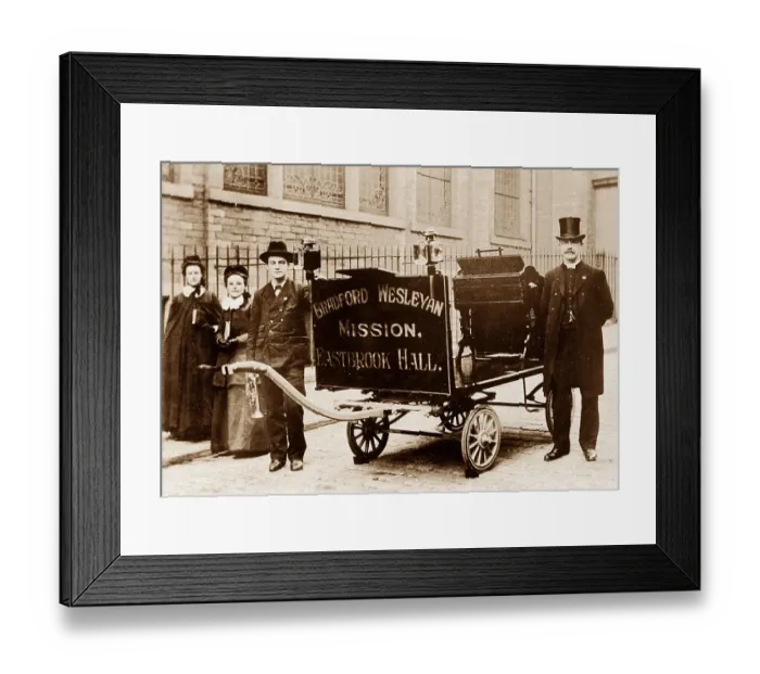 Framed Print : Bradford - Wesleyan Mission Framed Print : Bradford - Wesleyan Mission