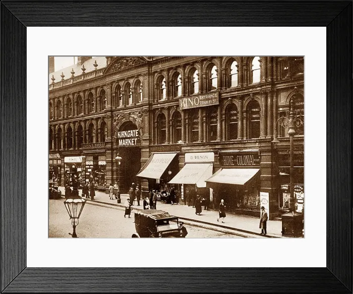 Framed Print : Bradford, Kirkgate Market Framed Print : Bradford, Kirkgate Market