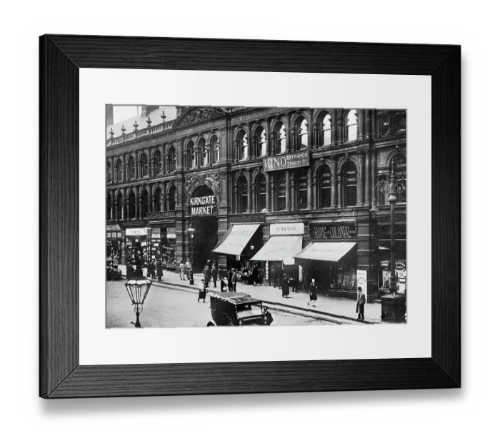 Framed Print : Bradford, Kirkgate Market Framed Print : Bradford, Kirkgate Market