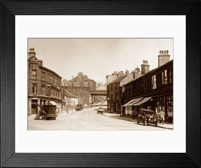 Framed Print : Idle - The Green - Bradford Framed Print : Idle - The Green - Bradford
