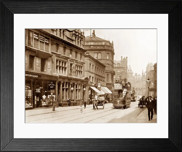 Framed Print : Tyrrel Street bradford Framed Print : Tyrrel Street bradford