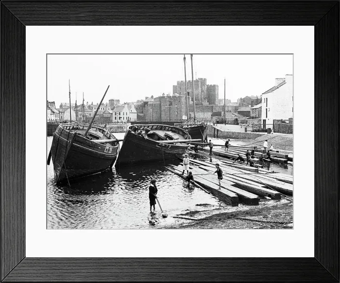 Framed Print : Castletown Harbour Isle of Man Framed Print : Castletown Harbour Isle of Man