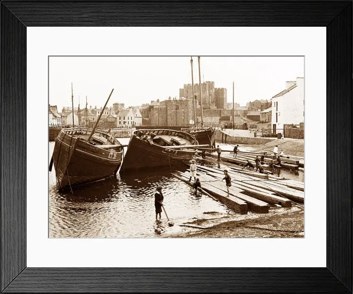 Framed Print : Castletown Harbour Isle of Man Framed Print : Castletown Harbour Isle of Man