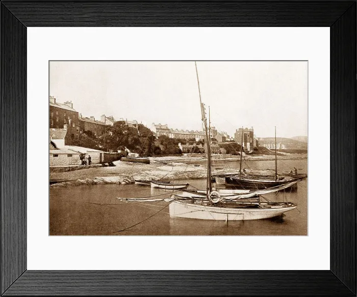 Framed Print : Port St Mary - Isle of Man Framed Print : Port St Mary - Isle of Man