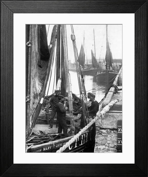Framed Print : Port St Mary - Mary Jane - Isle of Man Framed Print : Port St Mary - Mary Jane - Isle of Man
