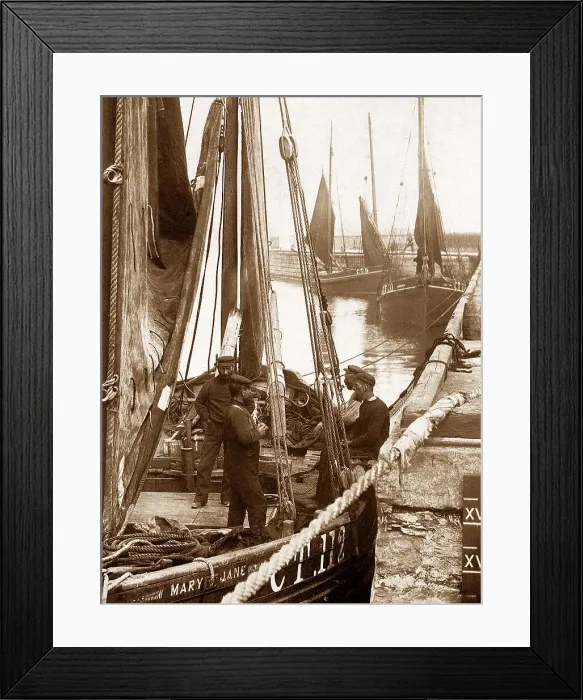 Framed Print : Port St Mary - Mary Jane - Isle of Man Framed Print : Port St Mary - Mary Jane - Isle of Man