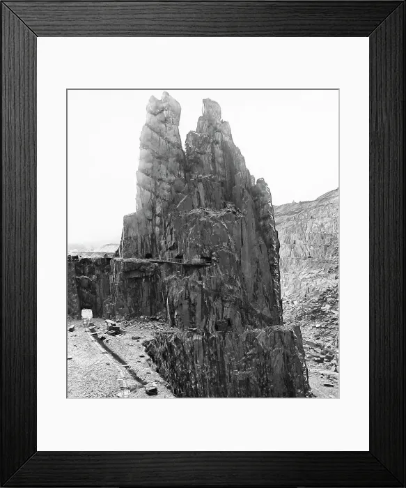 Framed Print : Bethesda penryhn slate quarry, Wales Framed Print : Bethesda penryhn slate quarry, Wales