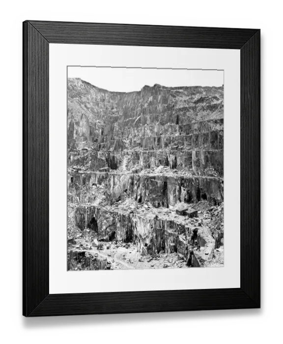 Framed Print : Bethesda Penryhn Slate Quarry, North Wales Framed Print : Bethesda Penryhn Slate Quarry, North Wales
