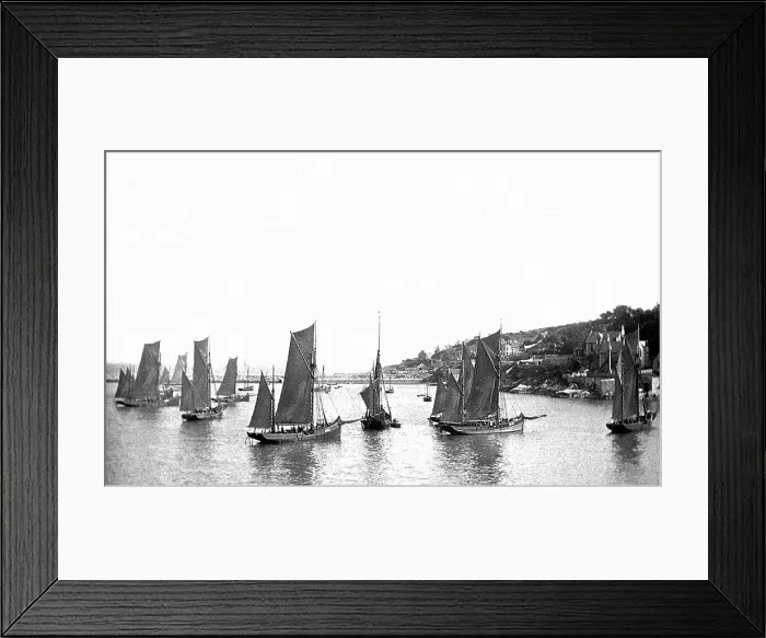 Framed Print : Brixham fishing smacks Framed Print : Brixham fishing smacks
