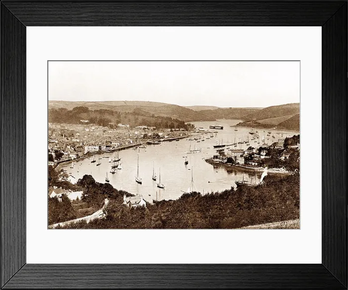Framed Print : Dartmouth - Harbour - River Dart Framed Print : Dartmouth - Harbour - River Dart