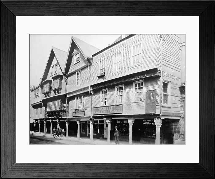 Framed Print : Dartmouth Butter walk Framed Print : Dartmouth Butter walk