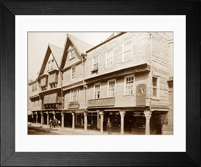 Framed Print : Dartmouth Butter walk Framed Print : Dartmouth Butter walk
