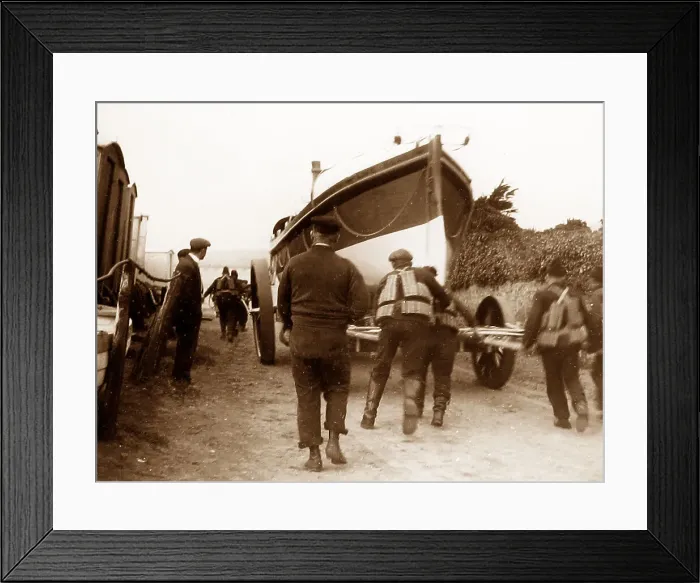 Framed Print : Teignmouth Lifeboat Framed Print : Teignmouth Lifeboat