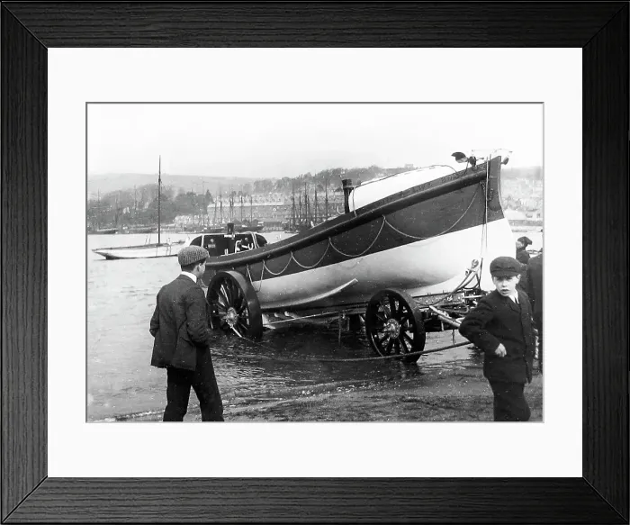 Framed Print : Teignmouth Lifeboat Framed Print : Teignmouth Lifeboat