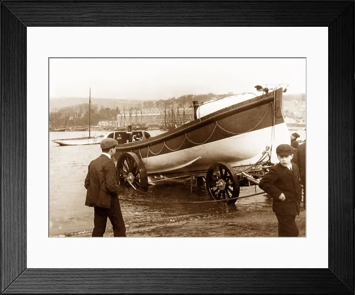 Framed Print : Teignmouth Lifeboat Framed Print : Teignmouth Lifeboat