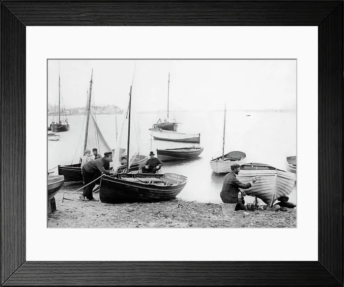 Framed Print : Teignmouth fishermen Framed Print : Teignmouth fishermen