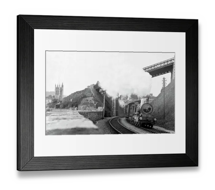 Framed Print : Teignmouth railway steam train Framed Print : Teignmouth railway steam train
