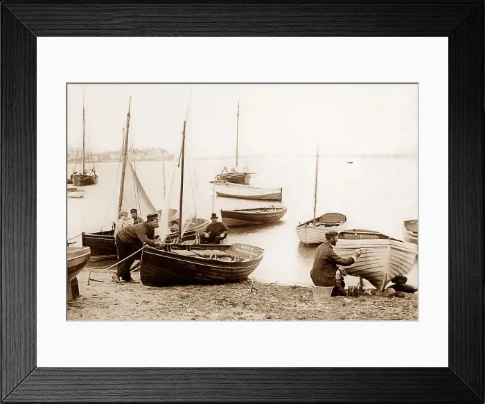 Framed Print : Teignmouth fishermen Framed Print : Teignmouth fishermen