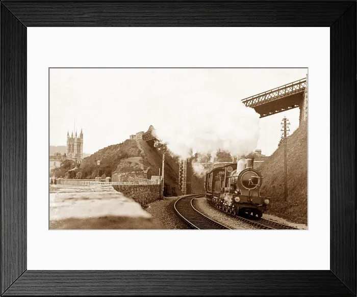 Framed Print : Teignmouth railway steam train Framed Print : Teignmouth railway steam train