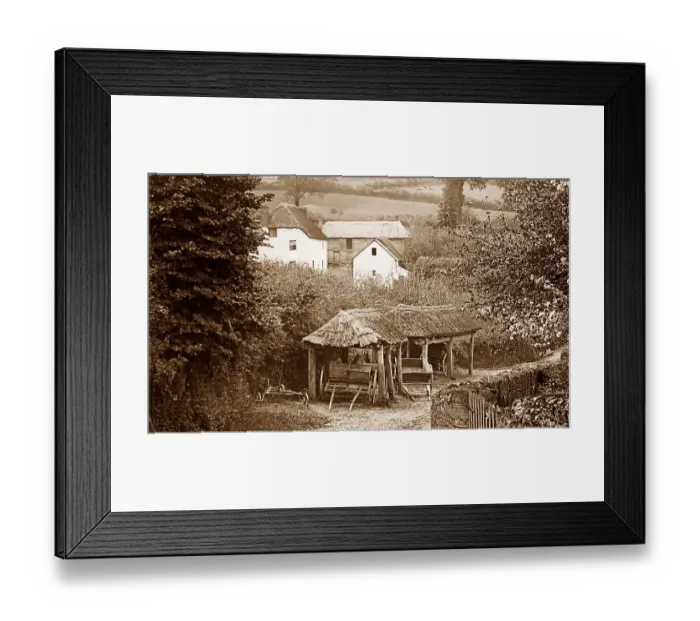 Framed Print : Higher Gabwell near Stokeinteignhead Framed Print : Higher Gabwell near Stokeinteignhead