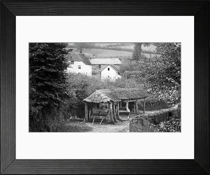 Framed Print : Higher Gabwell near Stokeinteignhead Framed Print : Higher Gabwell near Stokeinteignhead