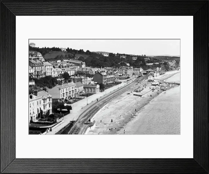 Framed Print : Dawlish converting broad gauge to standard railway track Framed Print : Dawlish converting broad gauge to standard railway track