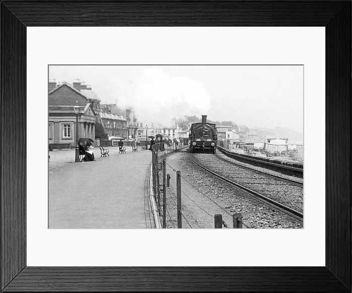 Framed Print : Dawlish broad gauge railway Framed Print : Dawlish broad gauge railway