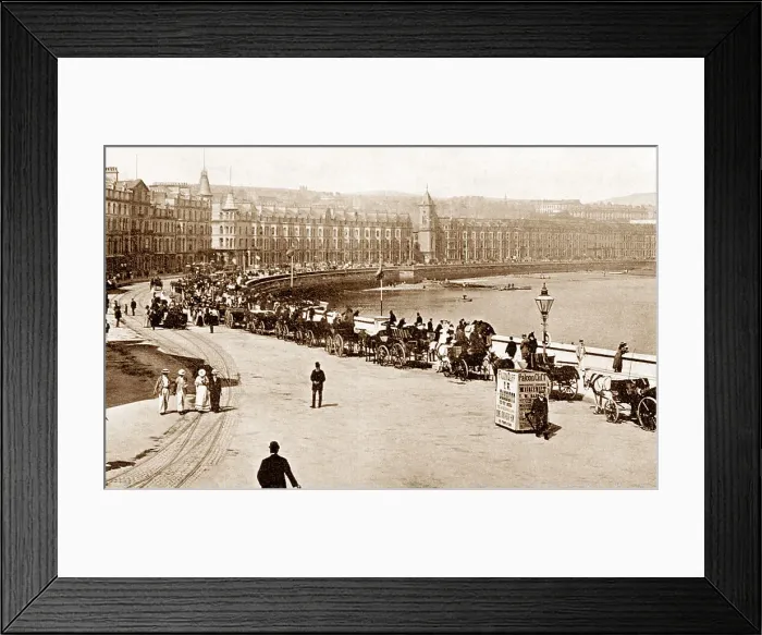 Framed Print : Douglas - The Promenade - Isle of Man Framed Print : Douglas - The Promenade - Isle of Man