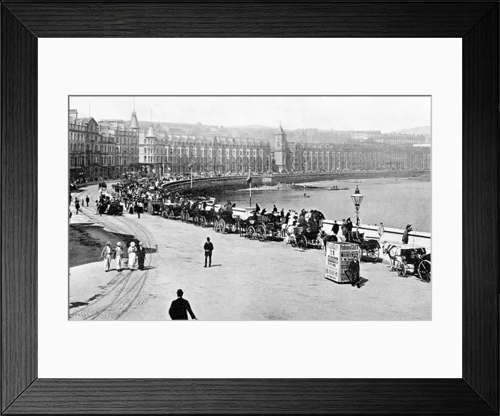 Framed Print : Douglas - The Promenade - Isle of Man Framed Print : Douglas - The Promenade - Isle of Man
