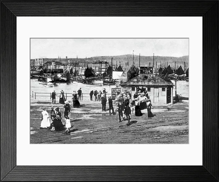 Framed Print : Douglas, fishing fleet Isle of Man Framed Print : Douglas, fishing fleet Isle of Man