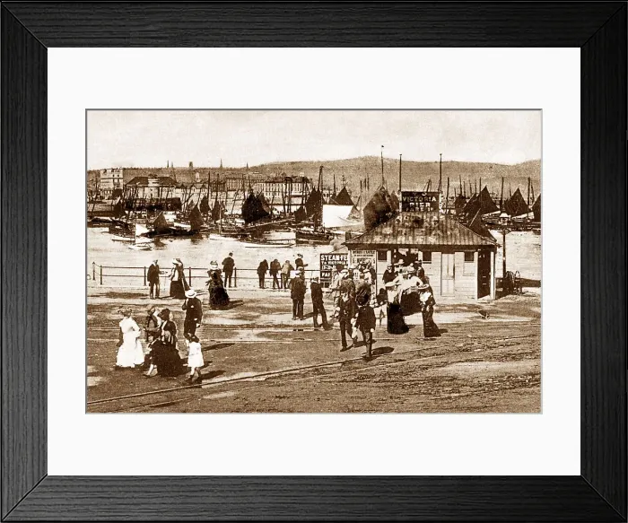 Framed Print : Douglas, fishing fleet Isle of Man Framed Print : Douglas, fishing fleet Isle of Man