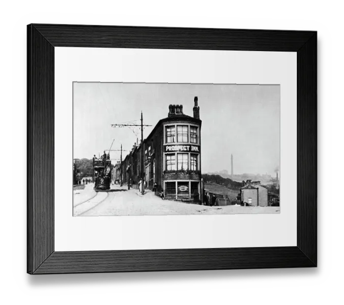 Framed Print : Sowerby Bridge - Bolton Brow Prospect Inn Framed Print : Sowerby Bridge - Bolton Brow Prospect Inn
